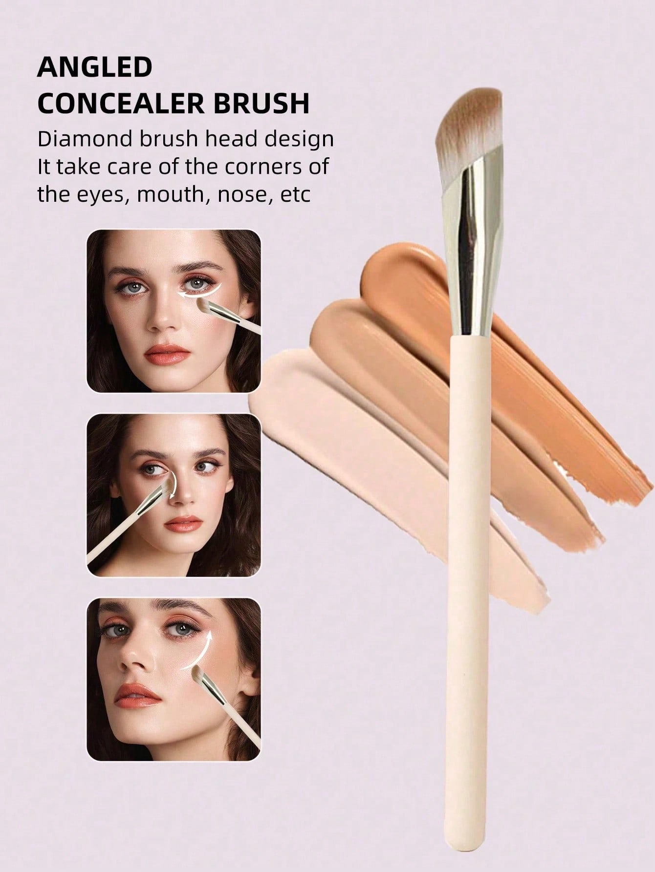 1PC Angled Slanted Makeup Brus - Beauty Makeup Events avis et prix