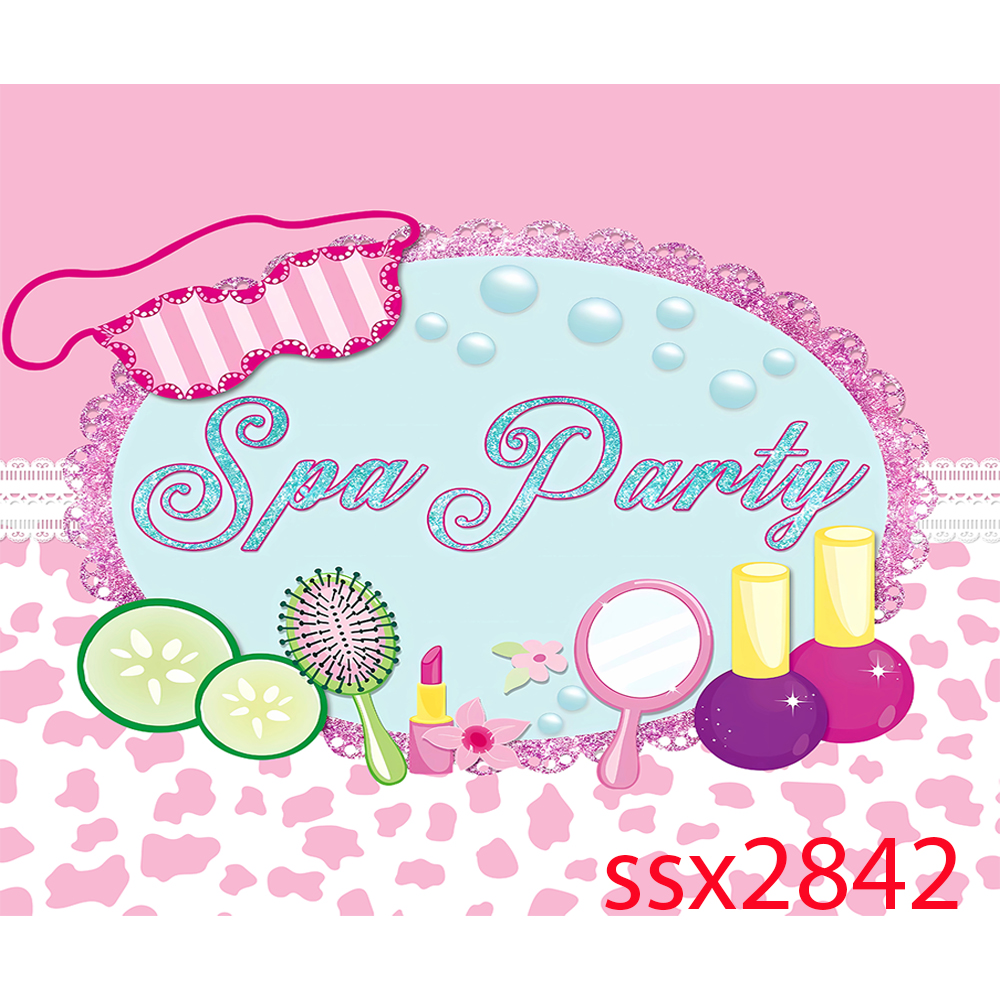 Spa Party Theme Backdrop for P - Beauty Makeup Girl Photo avis et prix