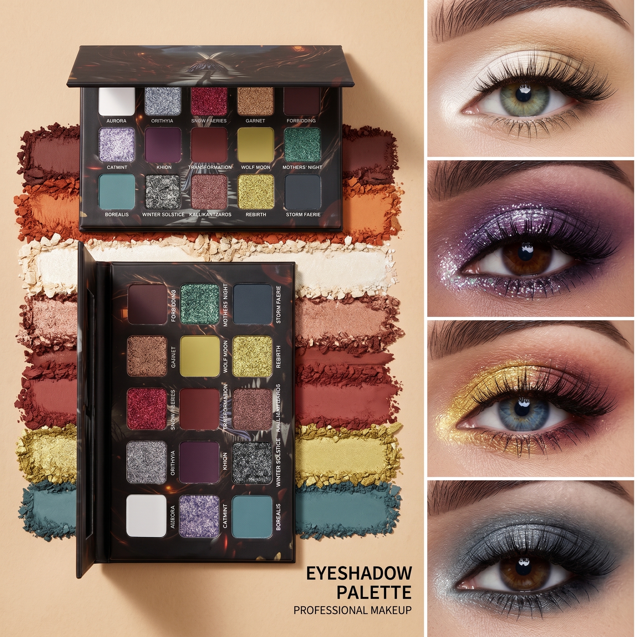 Herorange 15 Shades Eyeshadow  - Beauty Makeup Palette avis et prix