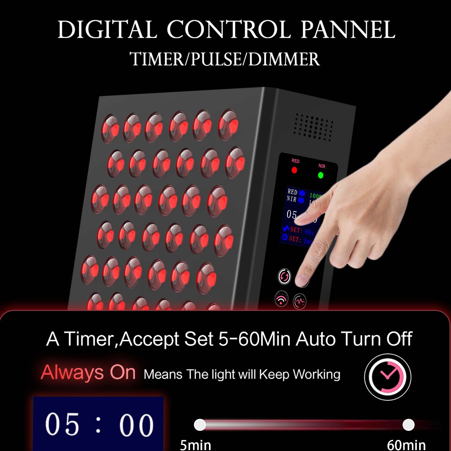 Double Chip Timing Led Red Lig - Electric Face Cleanser Brush avis et prix