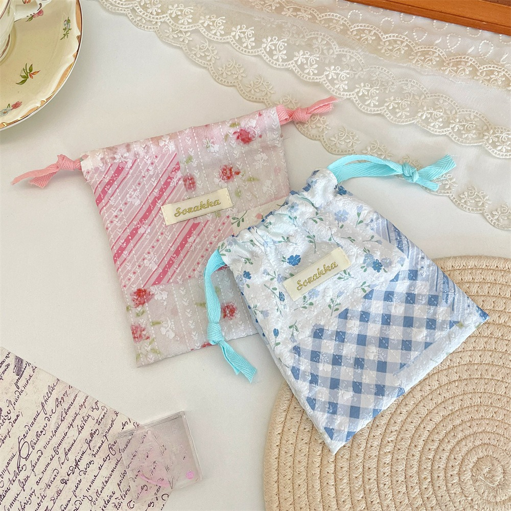 New Floral Storage Drawstring  - Beauty Preservation Makeup Bag avis et prix
