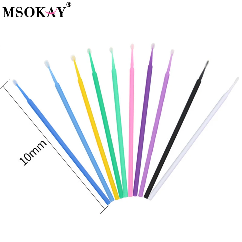 100Pcs Eyelash Cleaning Brush  - Beauty Makeup Remover avis et prix