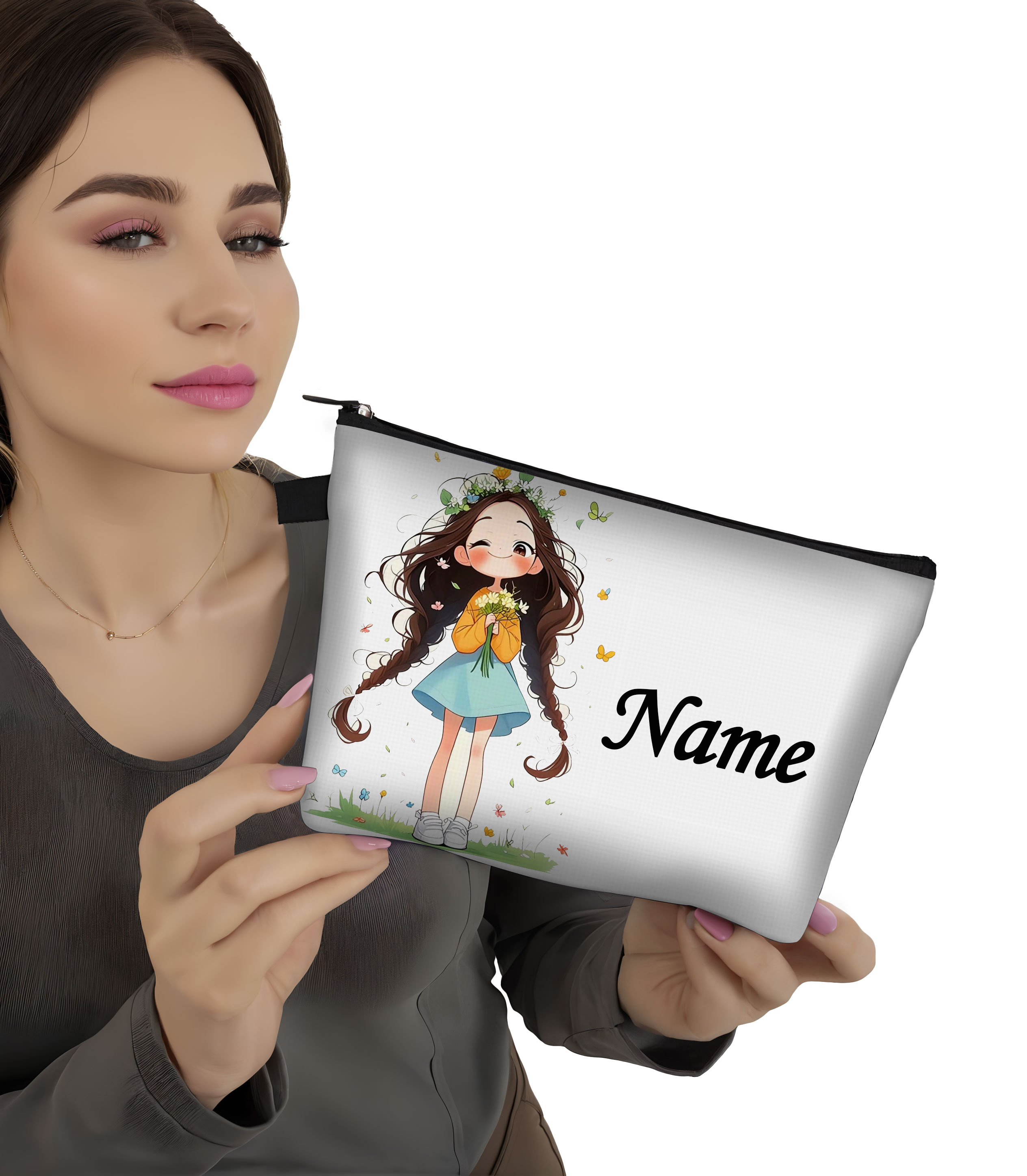 Custom Name Vintage Cute Girl  - Beauty Makeup Names avis et prix