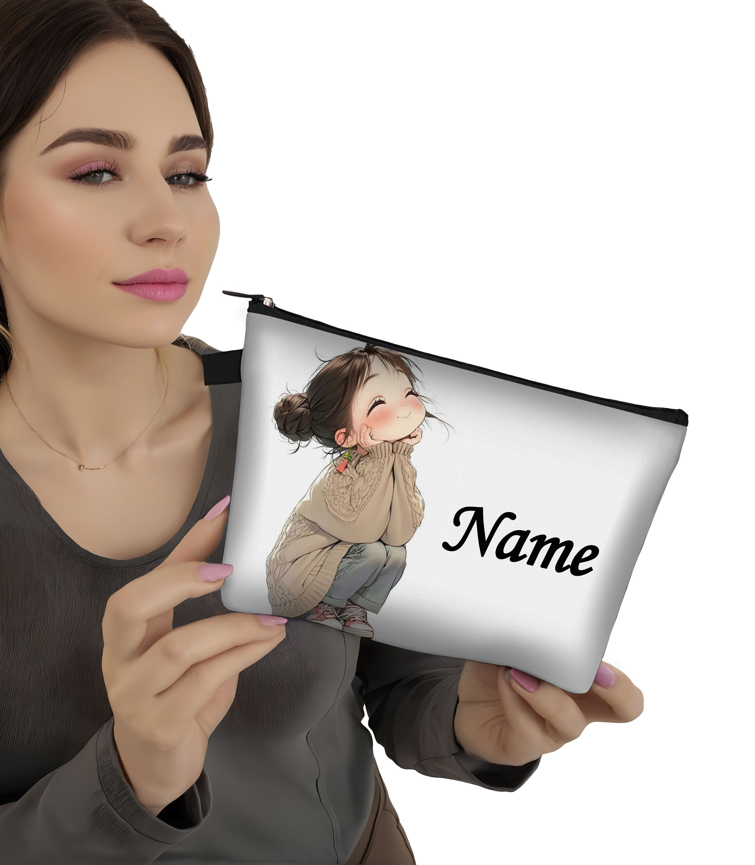 Custom Name Vintage Cute Girl  - Beauty Makeup Names avis et prix