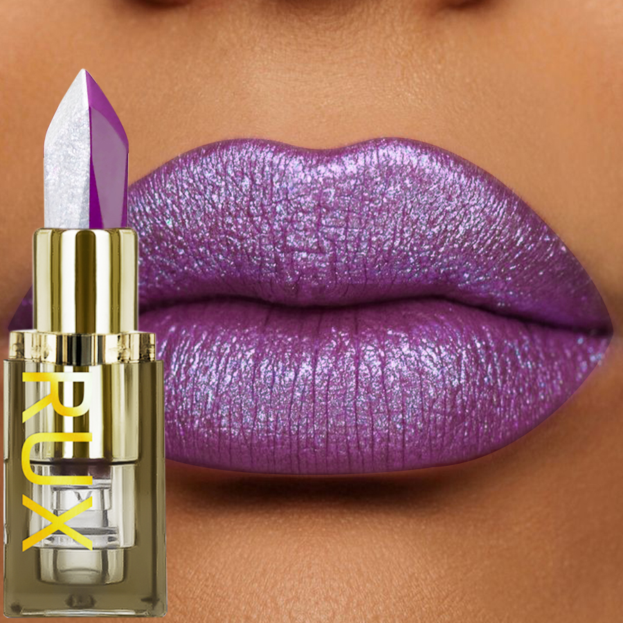 1PC Purple Glitter Two-tone Li - Beauty Rose Makeup avis et prix