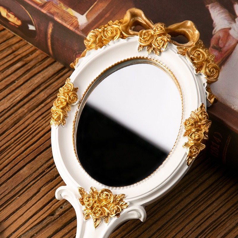 Vintage Handheld Mirror Vanity - Beauty Rose Makeup avis et prix