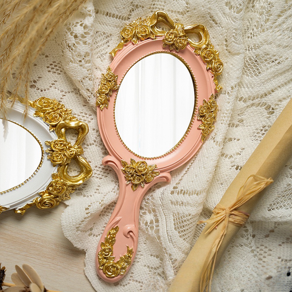 Vintage Handheld Mirror Vanity - Beauty Rose Makeup avis et prix