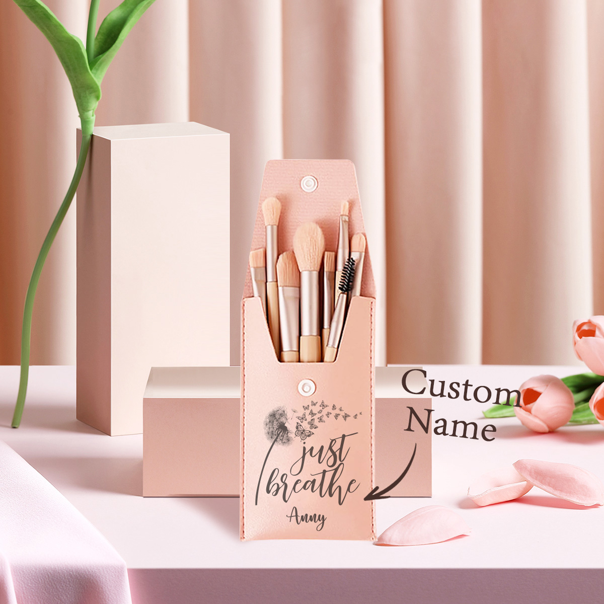 1pc Custom Name Makeup Brush,  - Beauty Makeup Names avis et prix