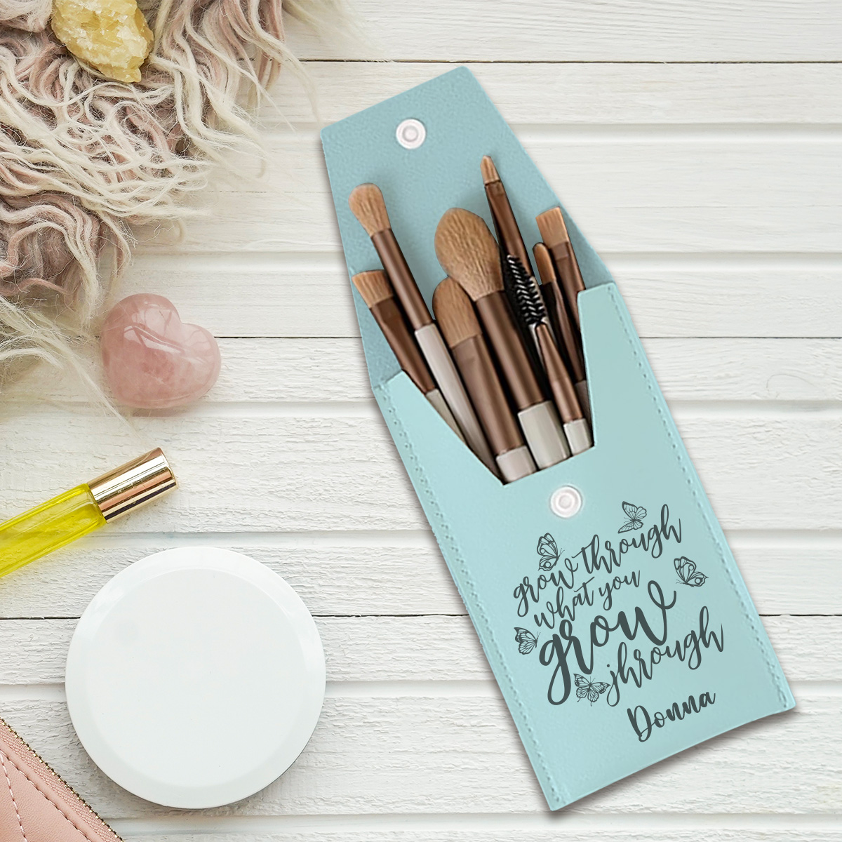 1pc Custom Name Makeup Brush,  - Beauty Makeup Names avis et prix
