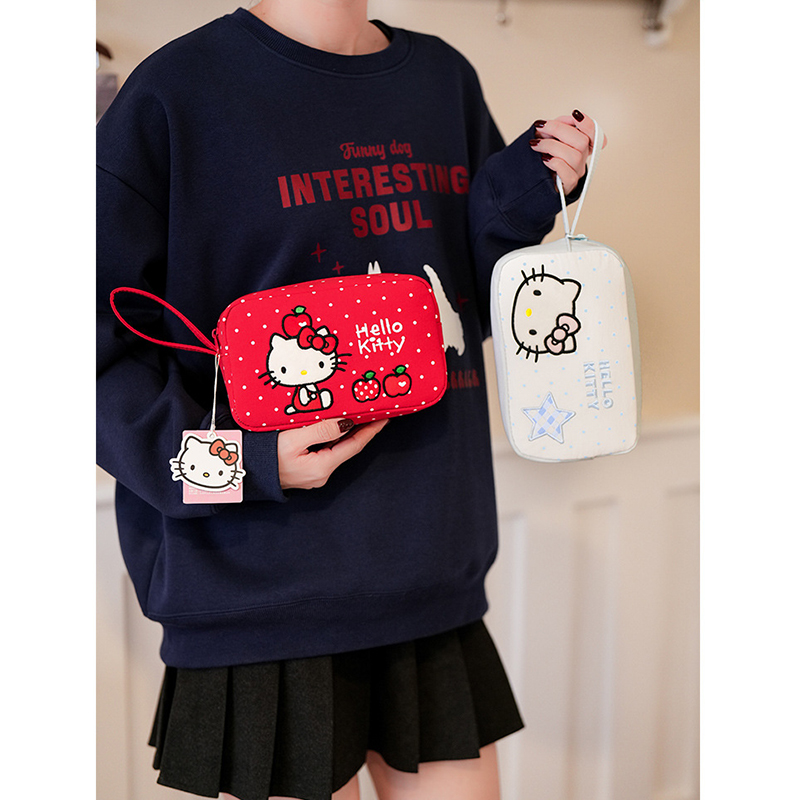 Sanrio Hello Kitty Polka Dot C - Beauty Preservation Makeup Bag avis et prix