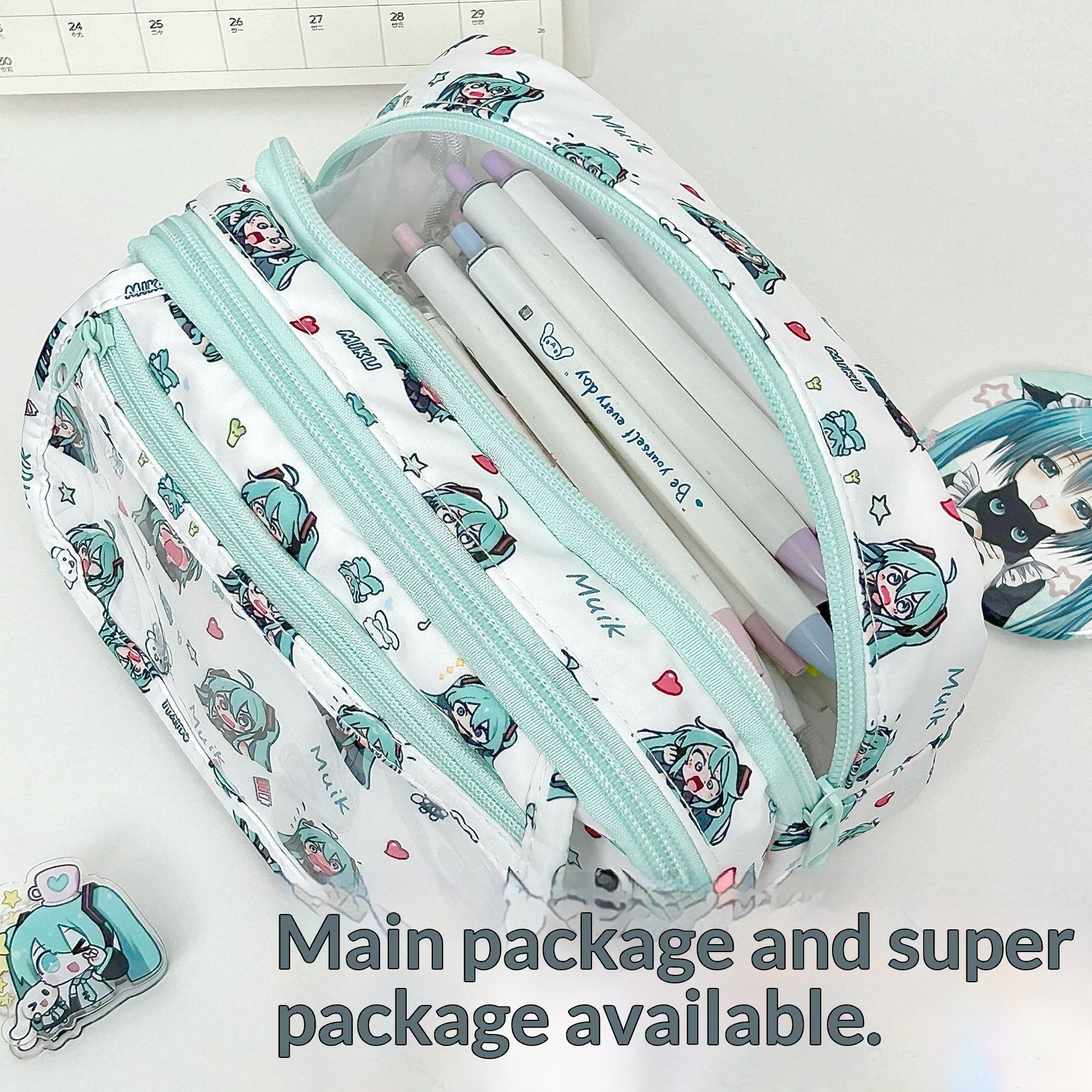 Hatsune Miku Anime Cosplay Pen - Beauty Preservation Makeup Bag avis et prix