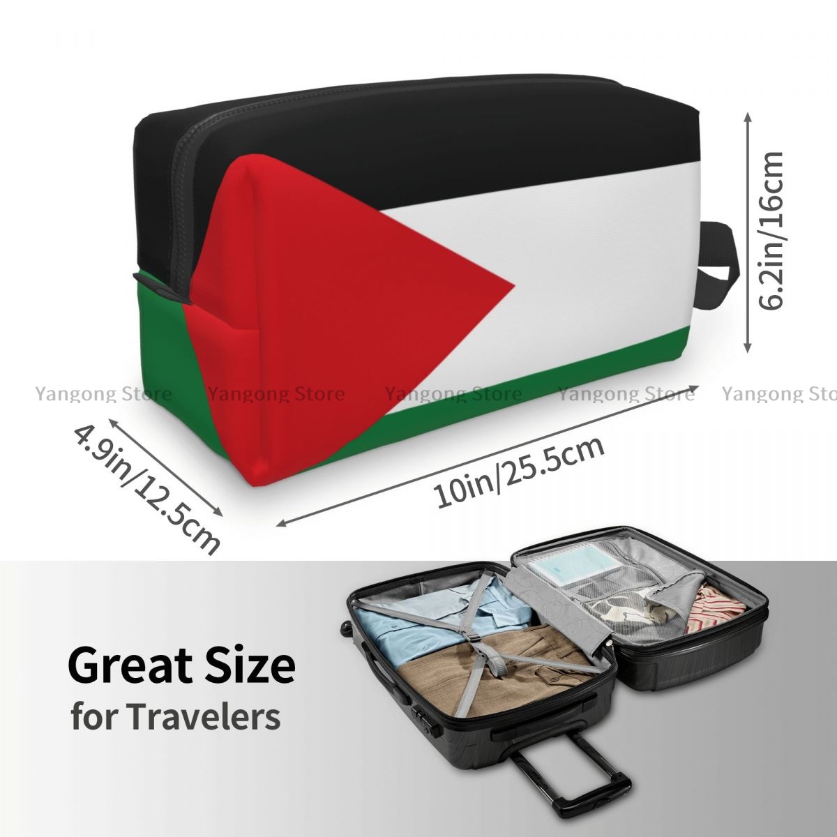 Travel Toiletry Bag Palastaine - Makeup Beauty Necessaire avis et prix