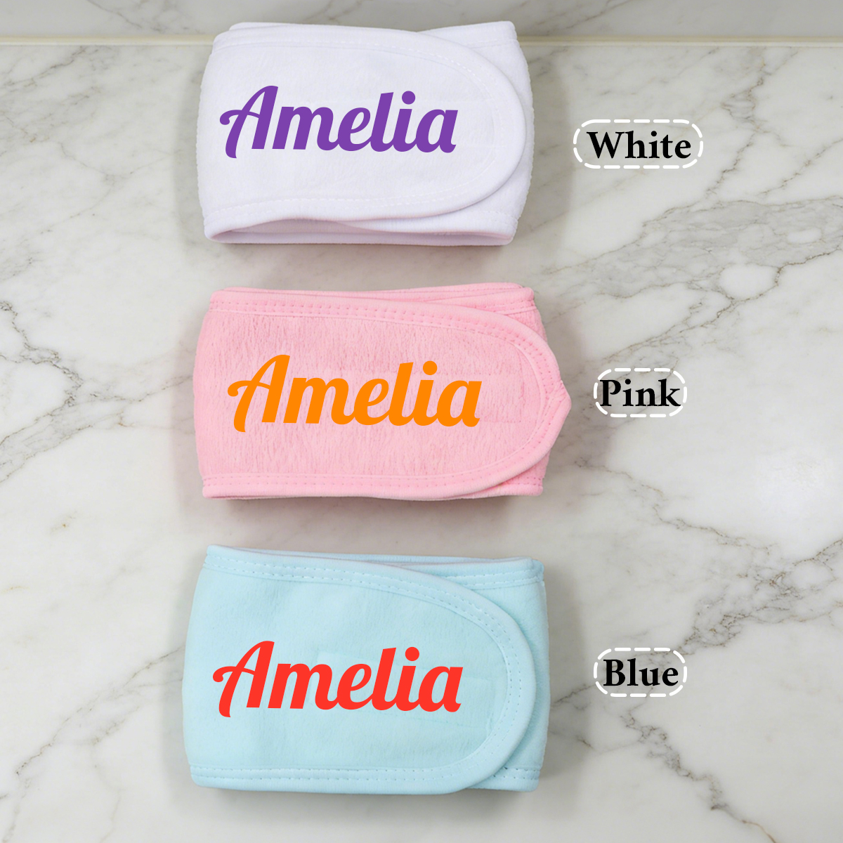 Custom Name Spa Headband, Pers - Beauty Makeup Names avis et prix