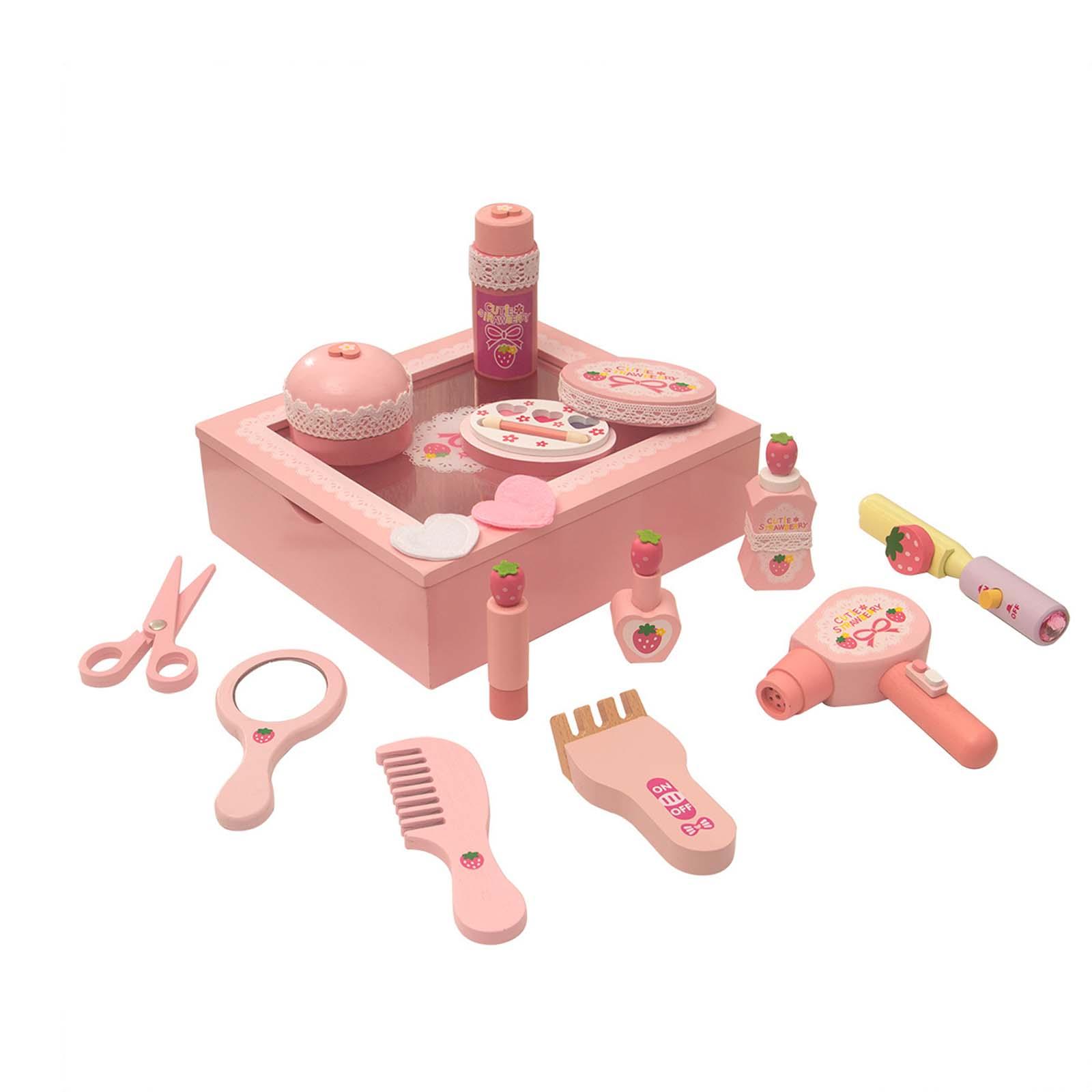 Wooden Makeup Beauty Toy Set C - Beauty Makeup Kit For Girls avis et prix