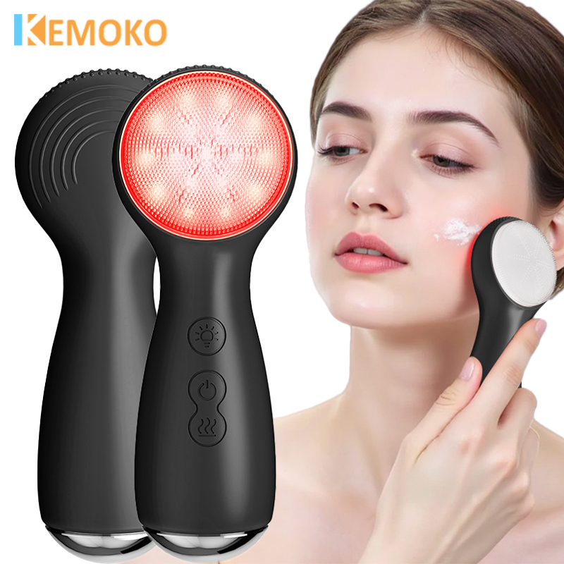 3 In 1 7 Colors LED Silicone F - Electric Face Cleanser Brush avis et prix