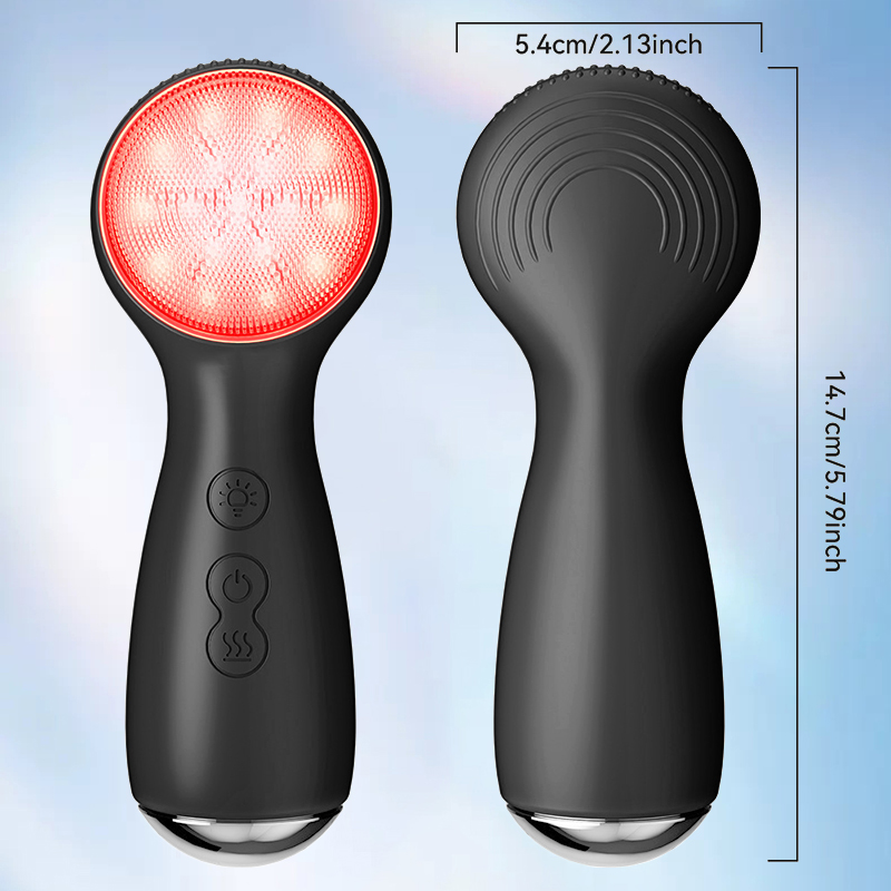 3 In 1 7 Colors LED Silicone F - Electric Face Cleanser Brush avis et prix