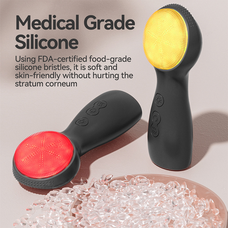 3 In 1 7 Colors LED Silicone F - Electric Face Cleanser Brush avis et prix