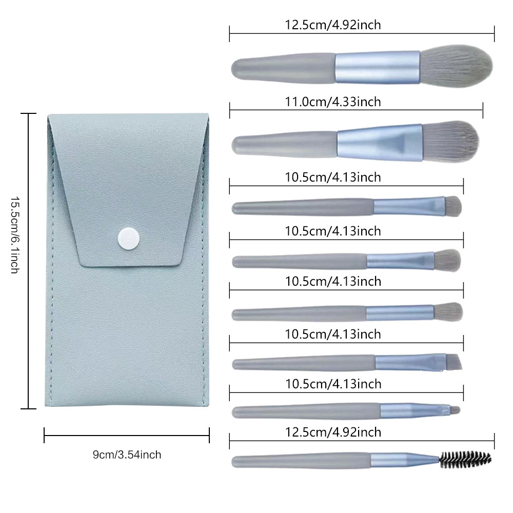 8pcs Makeup Brush Set with Sto - Beauty Makeup Names avis et prix