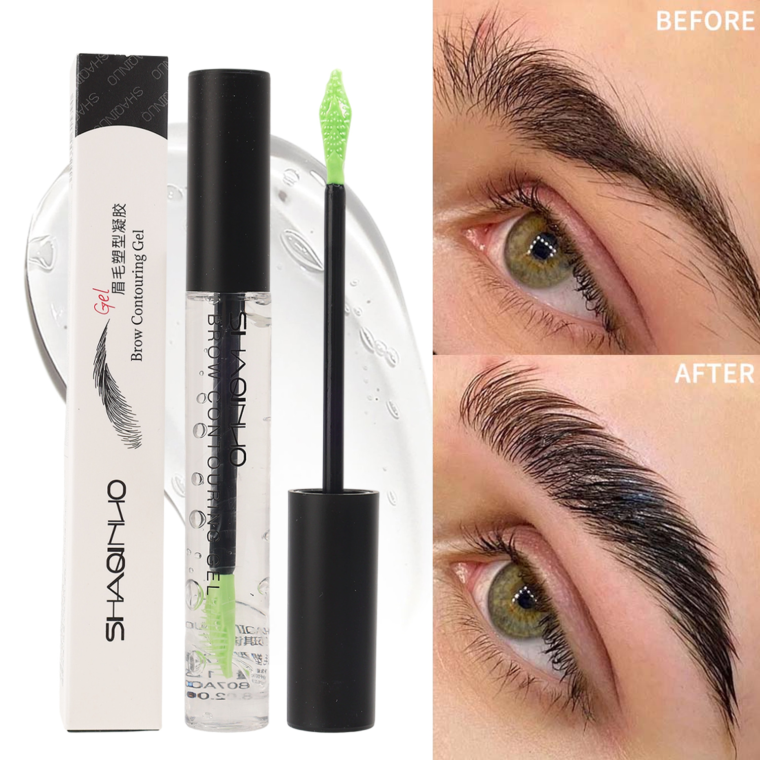Waterproof Eyebrow Shaping Gel - Beauty Makeup Fixer Natural avis et prix