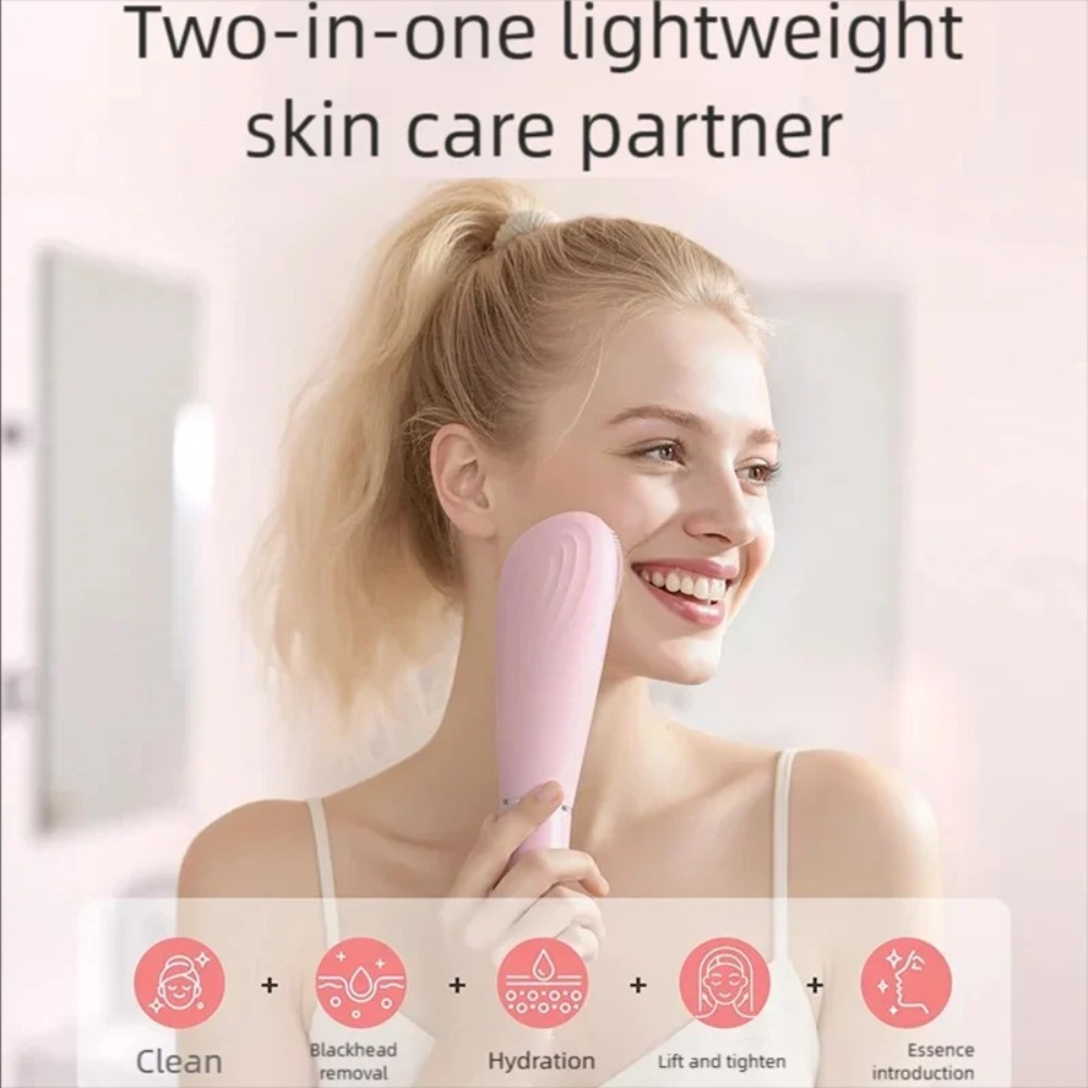 Electric 7 in1 Silicone Blackh - Electric Face Cleanser Brush avis et prix