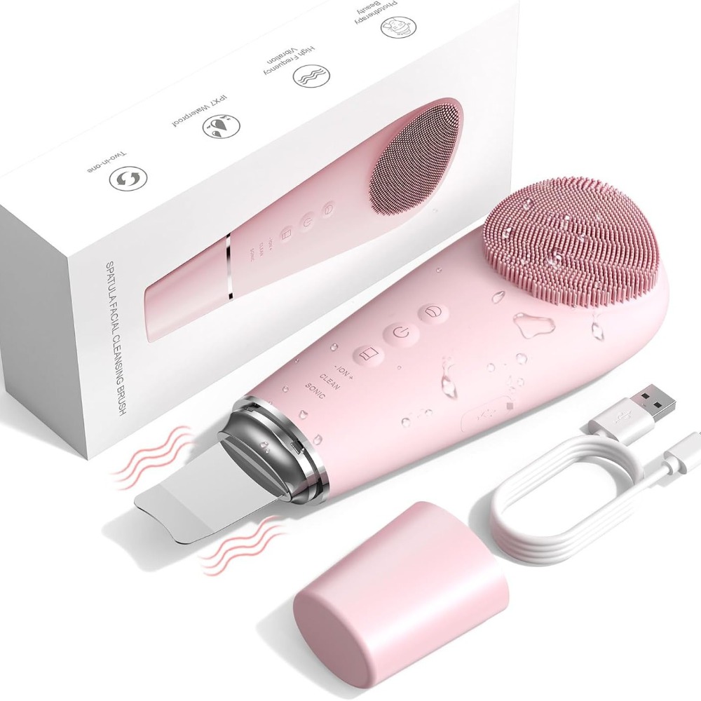 Electric 7 in1 Silicone Blackh - Electric Face Cleanser Brush avis et prix