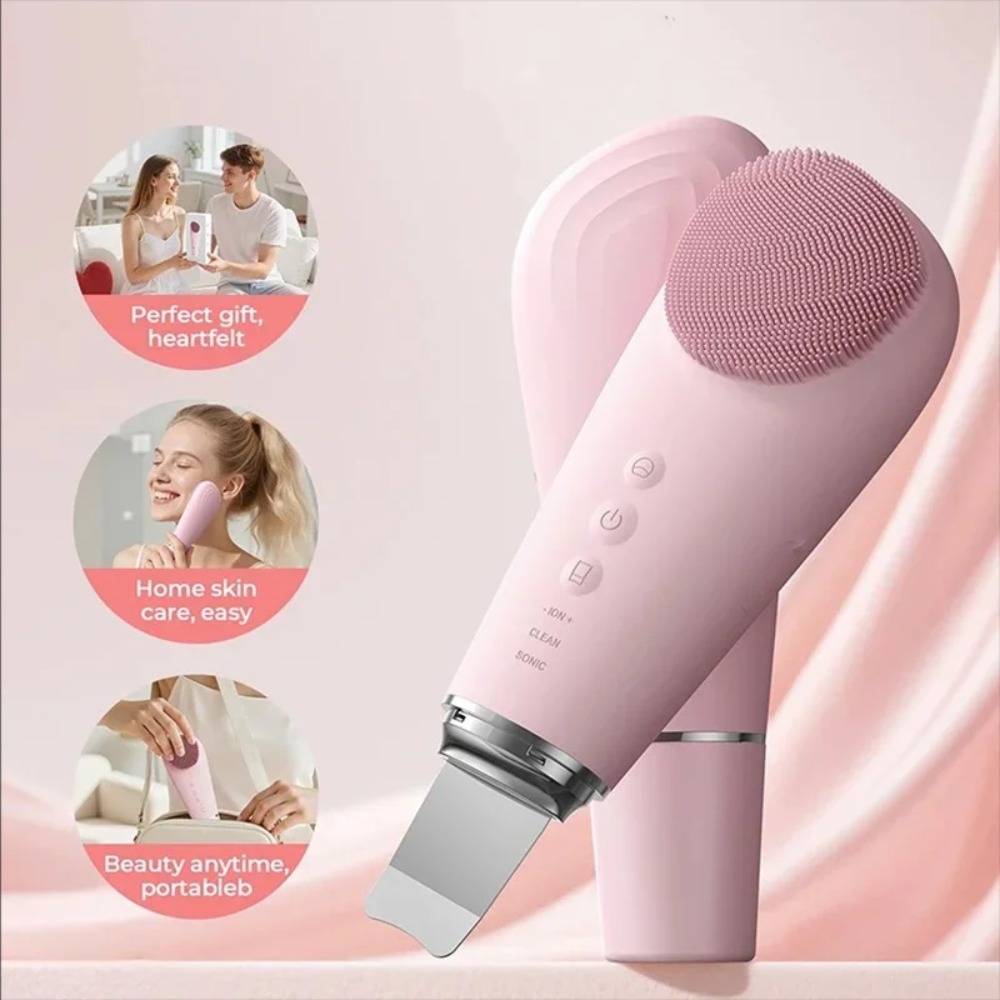 Electric 7 in1 Silicone Blackh - Electric Face Cleanser Brush avis et prix
