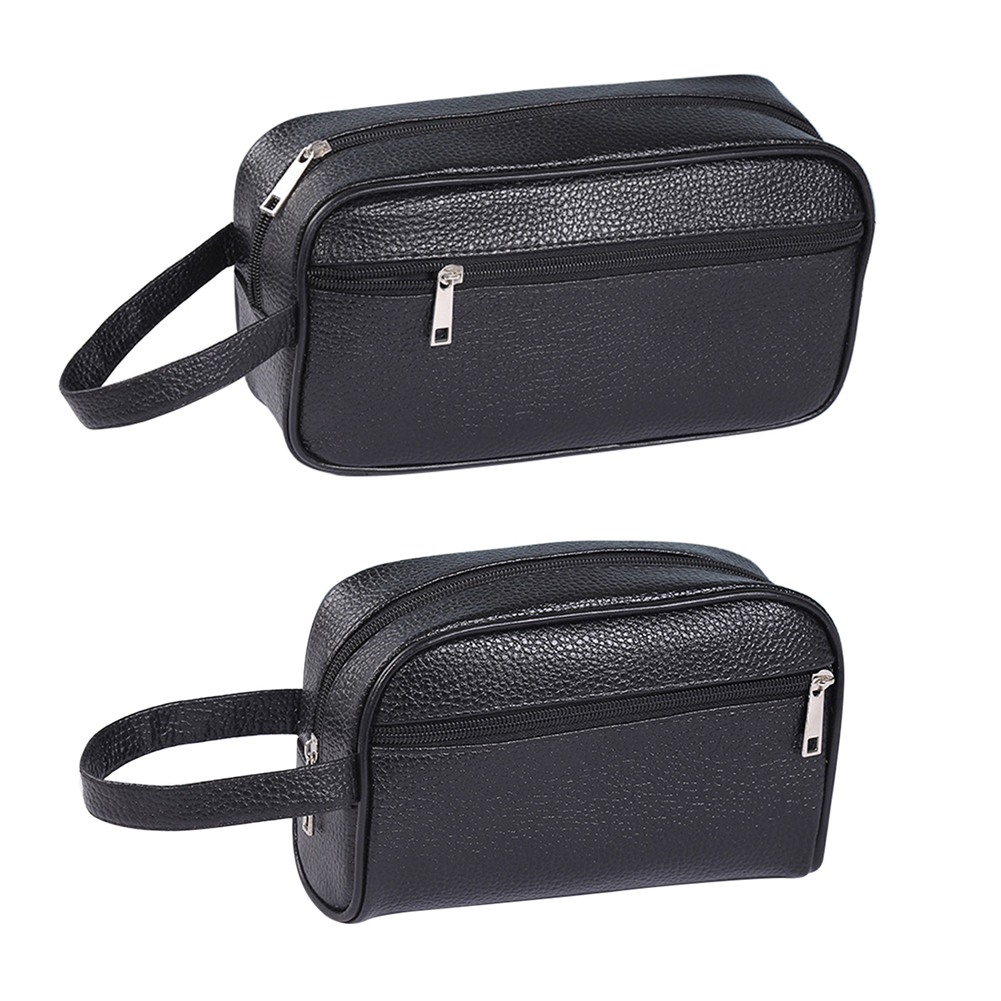 Travel Mens Toiletry Bag PU Le - Makeup Beauty Necessaire avis et prix