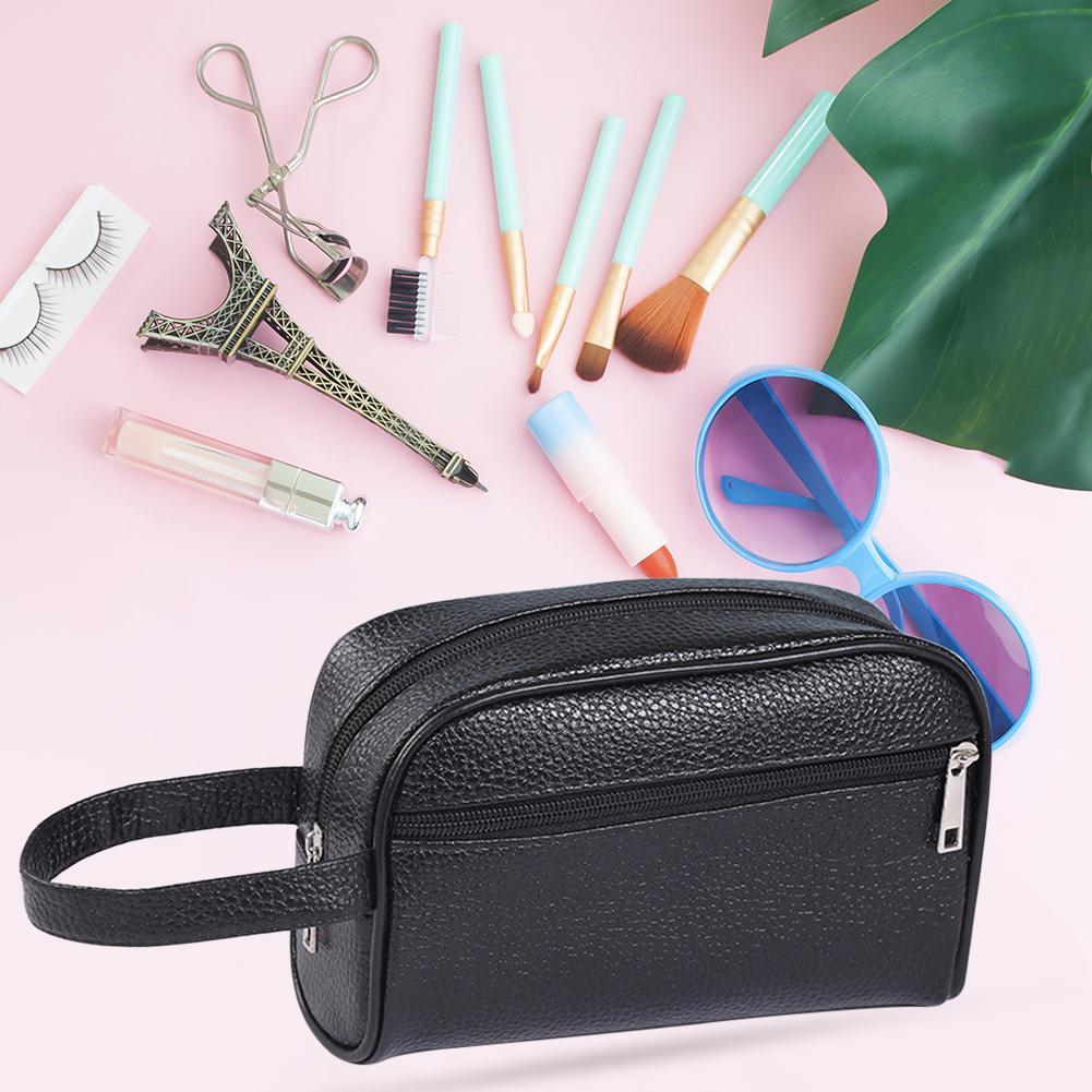 Travel Mens Toiletry Bag PU Le - Makeup Beauty Necessaire avis et prix