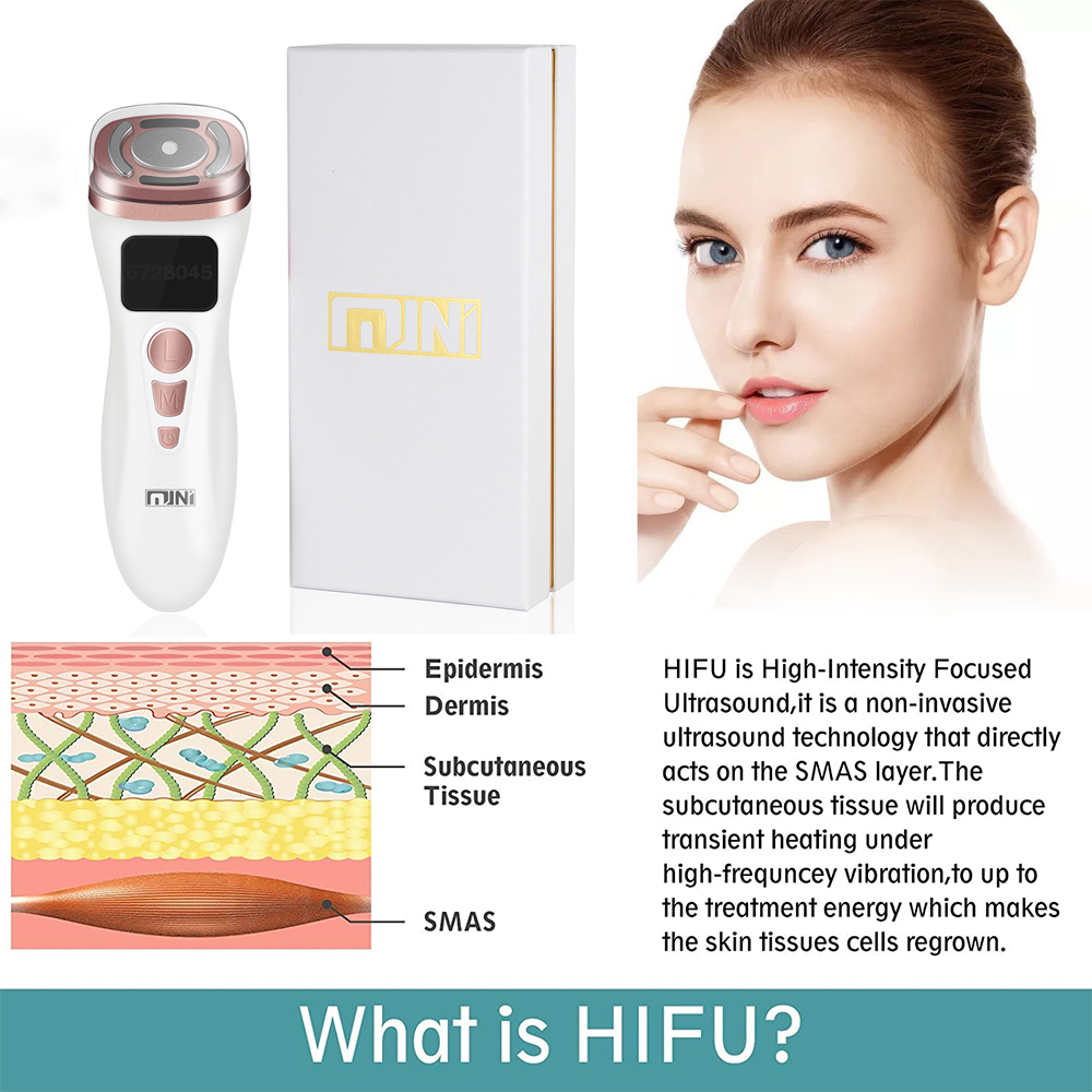 MINI Hifu 2.0 Machine Ultrasou - Electric Face Cleanser Brush avis et prix