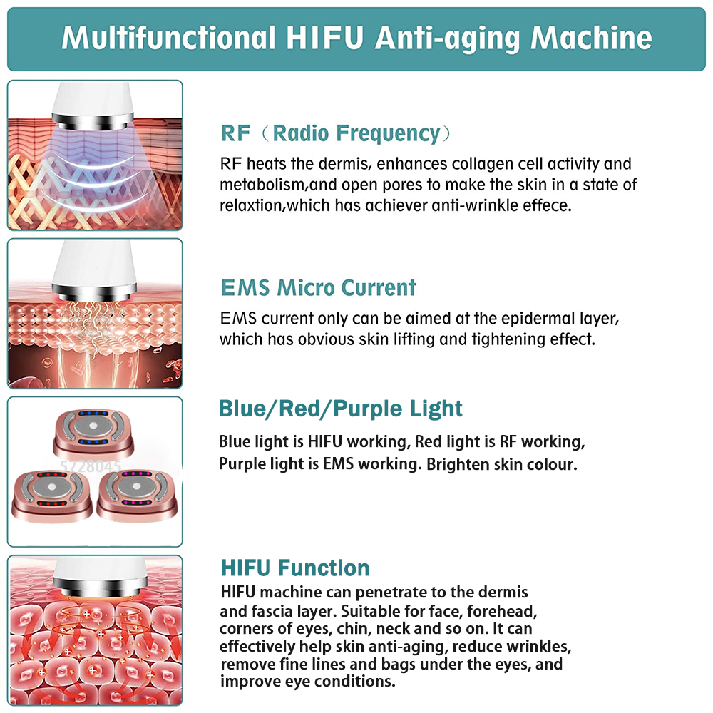 MINI Hifu 2.0 Machine Ultrasou - Electric Face Cleanser Brush avis et prix