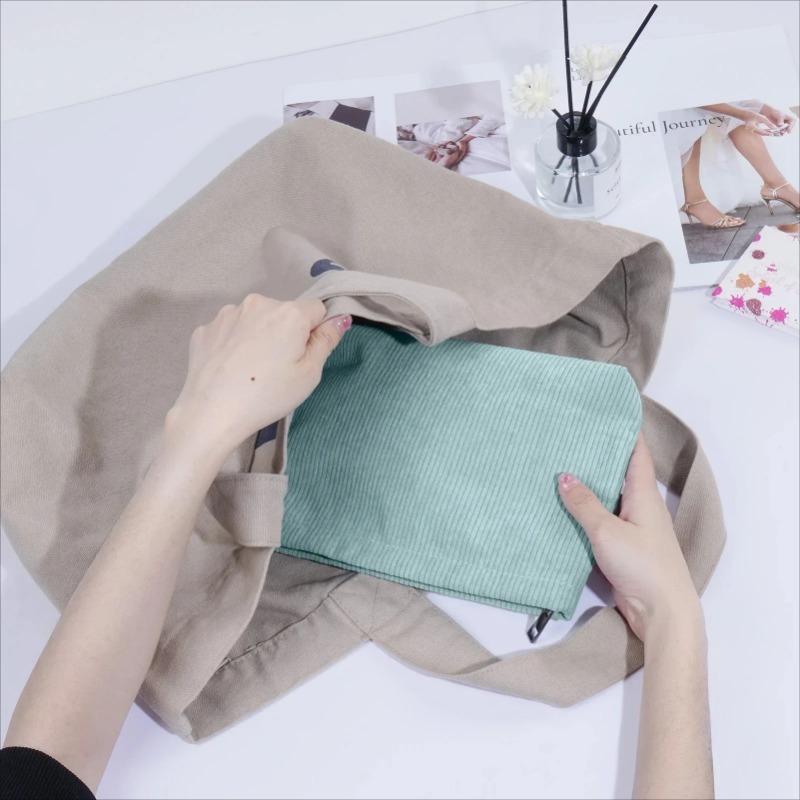 Corduroy Travel Cosmetic Bag P - Beauty Preservation Makeup Bag avis et prix