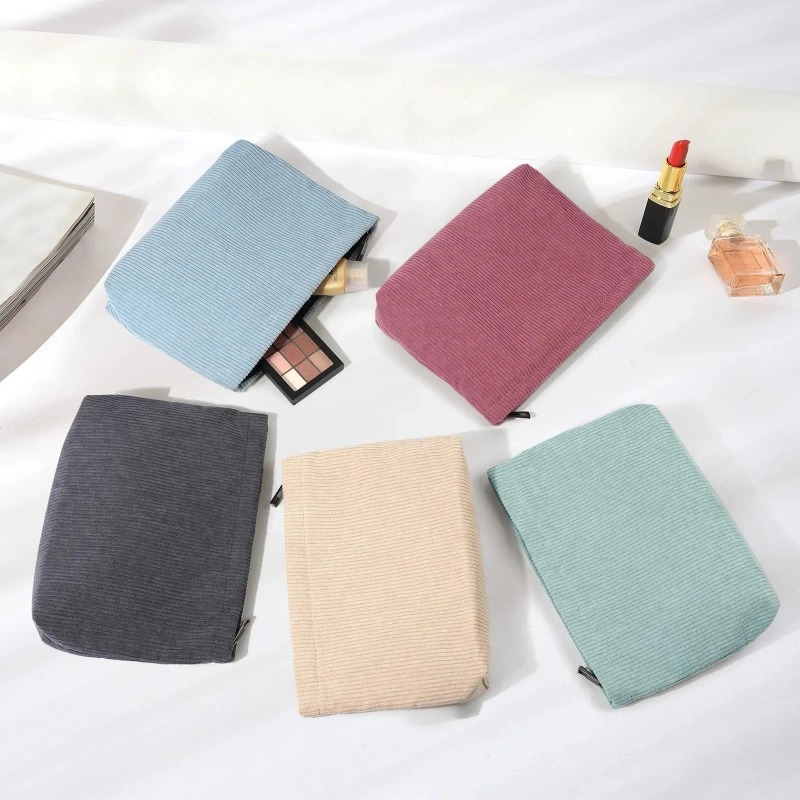 Corduroy Travel Cosmetic Bag P - Beauty Preservation Makeup Bag avis et prix