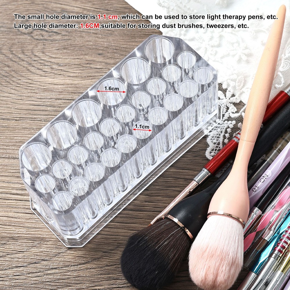 26 Holes Acrylic Nail Brushes  - Beauty Home Makeup avis et prix