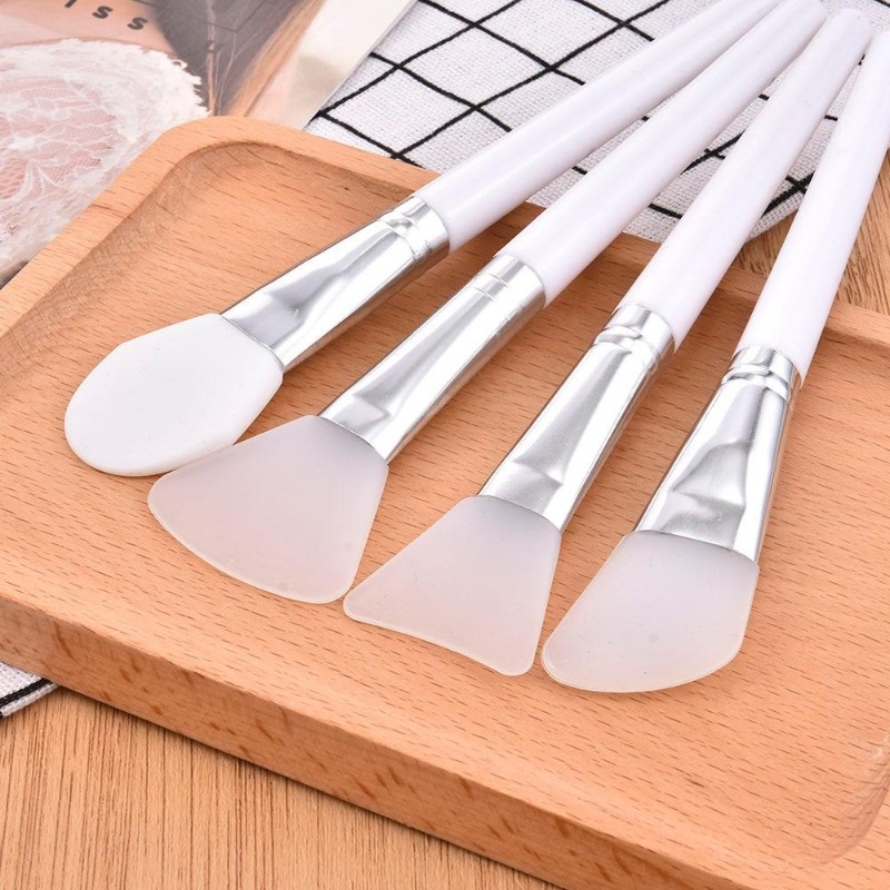 4Pcs/set White Makeup Silicone - Makeup Beauty Ro avis et prix