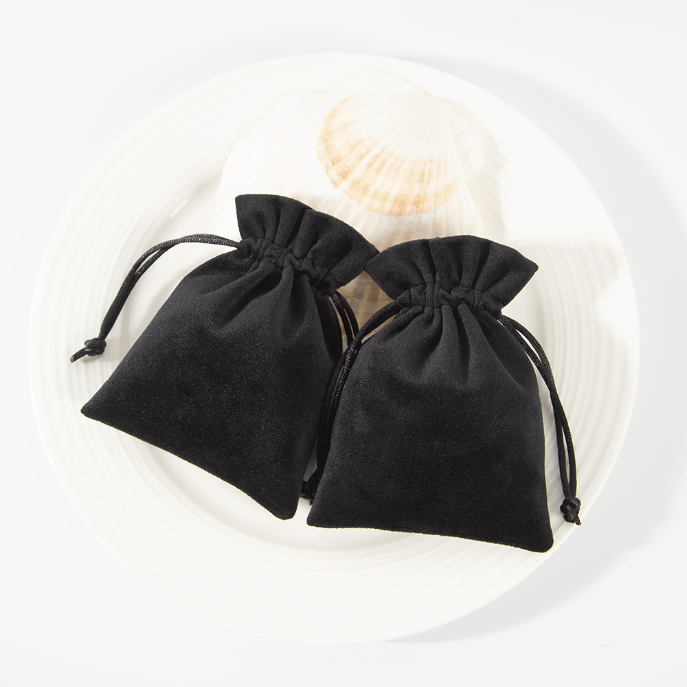 5Pcs Velvet Drawstring Bag 7x9 - Beauty Preservation Makeup Bag avis et prix