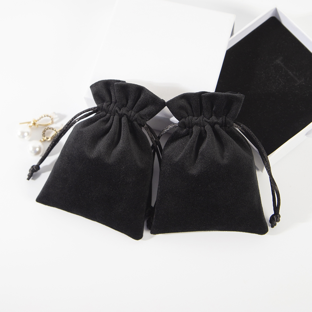 5Pcs Velvet Drawstring Bag 7x9 - Beauty Preservation Makeup Bag avis et prix