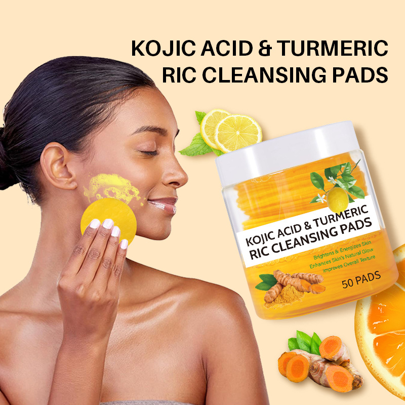 50pcs Turmeric Cleansing Pads  - Beauty Makeup Events avis et prix