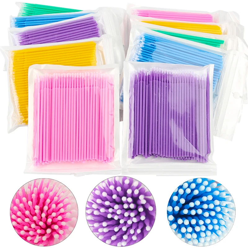 100Pcs Eyelash Cleaning Brush  - Beauty Makeup Remover avis et prix