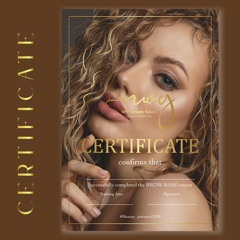 Custom Training Certificates H - Beauty Makeup Certificate avis et prix