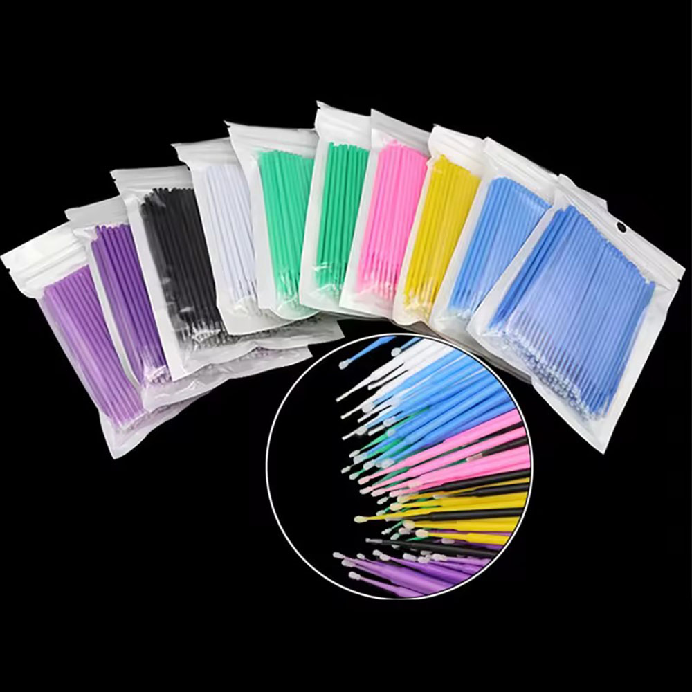 100PCS Eyelash Cleaning Brush  - Beauty Makeup Remover avis et prix