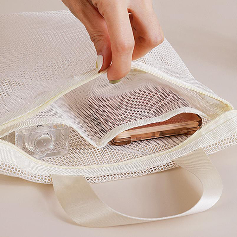 Mesh Makeup Toiletry Storage B - Beauty Preservation Makeup Bag avis et prix
